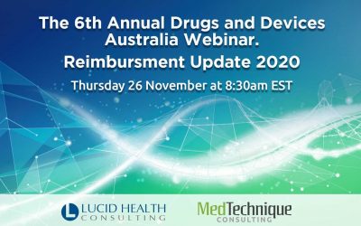 Free Webinar: 6th Annual Drugs & Devices Australia – Reimbursement Update.